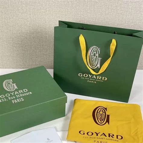 goyard packaging